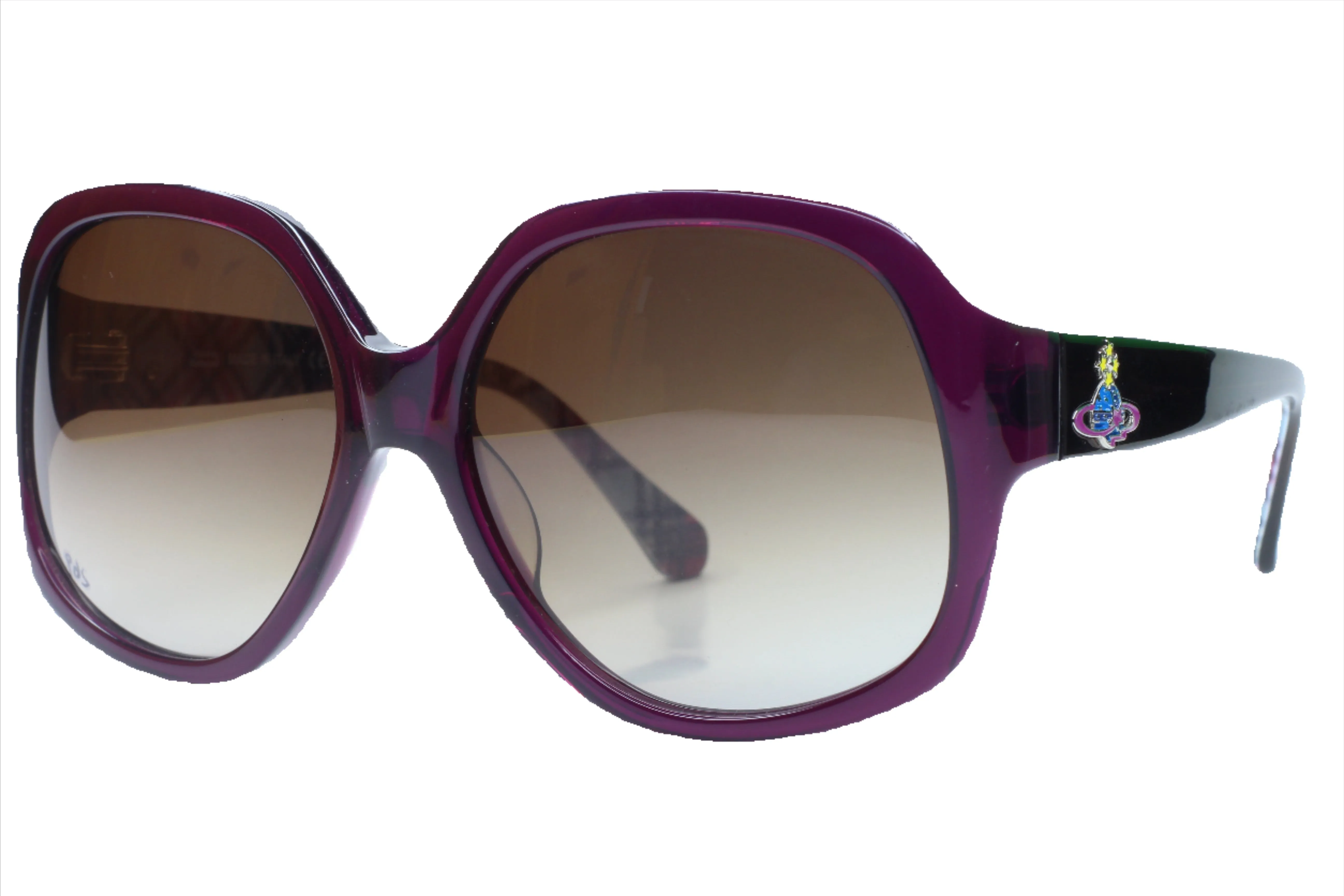 Vivienne Westwood VW74607 Purple Acetate Italy Sunglasses