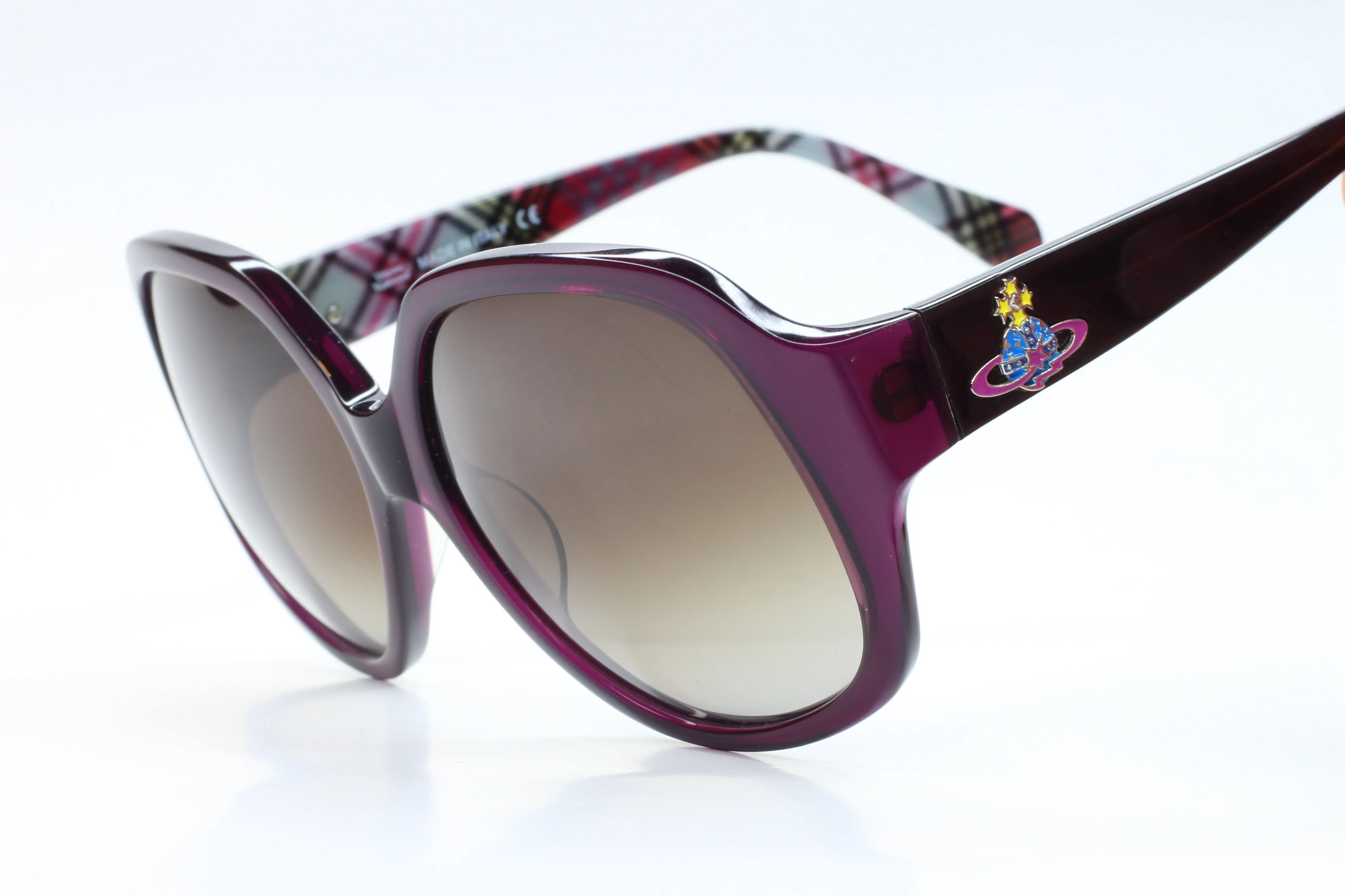 Vivienne Westwood VW74607 Purple Acetate Italy Sunglasses