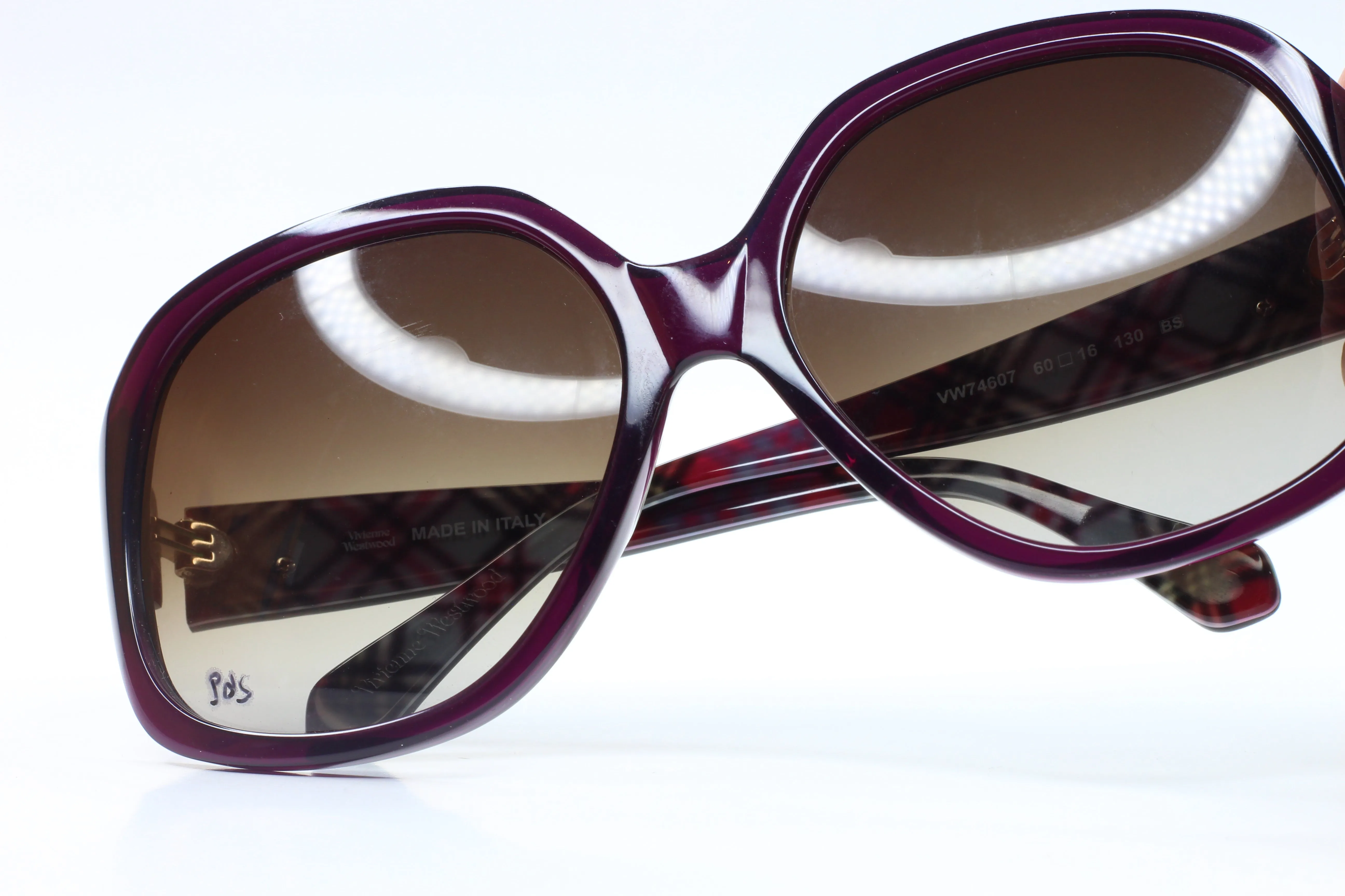 Vivienne Westwood VW74607 Purple Acetate Italy Sunglasses