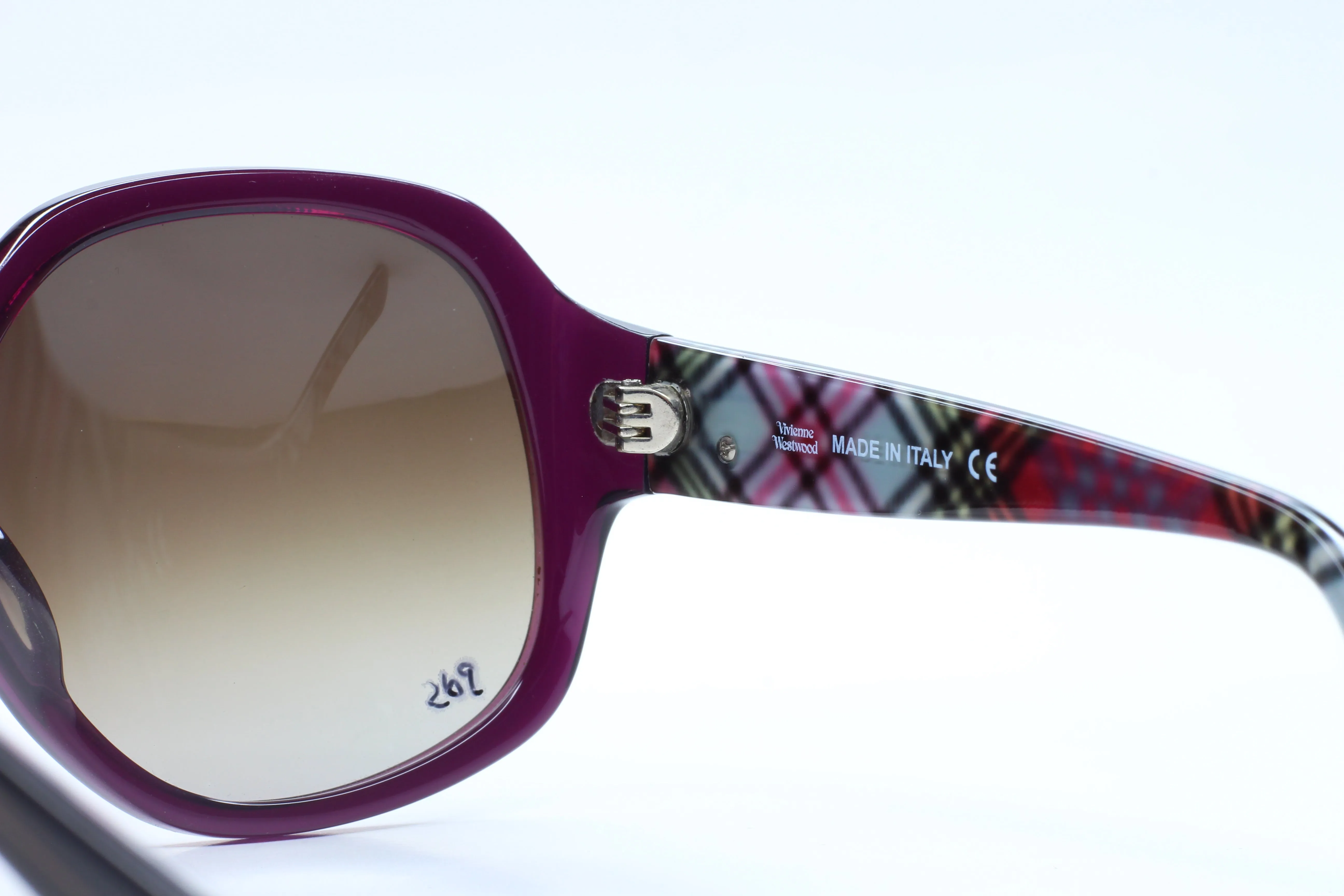 Vivienne Westwood VW74607 Purple Acetate Italy Sunglasses