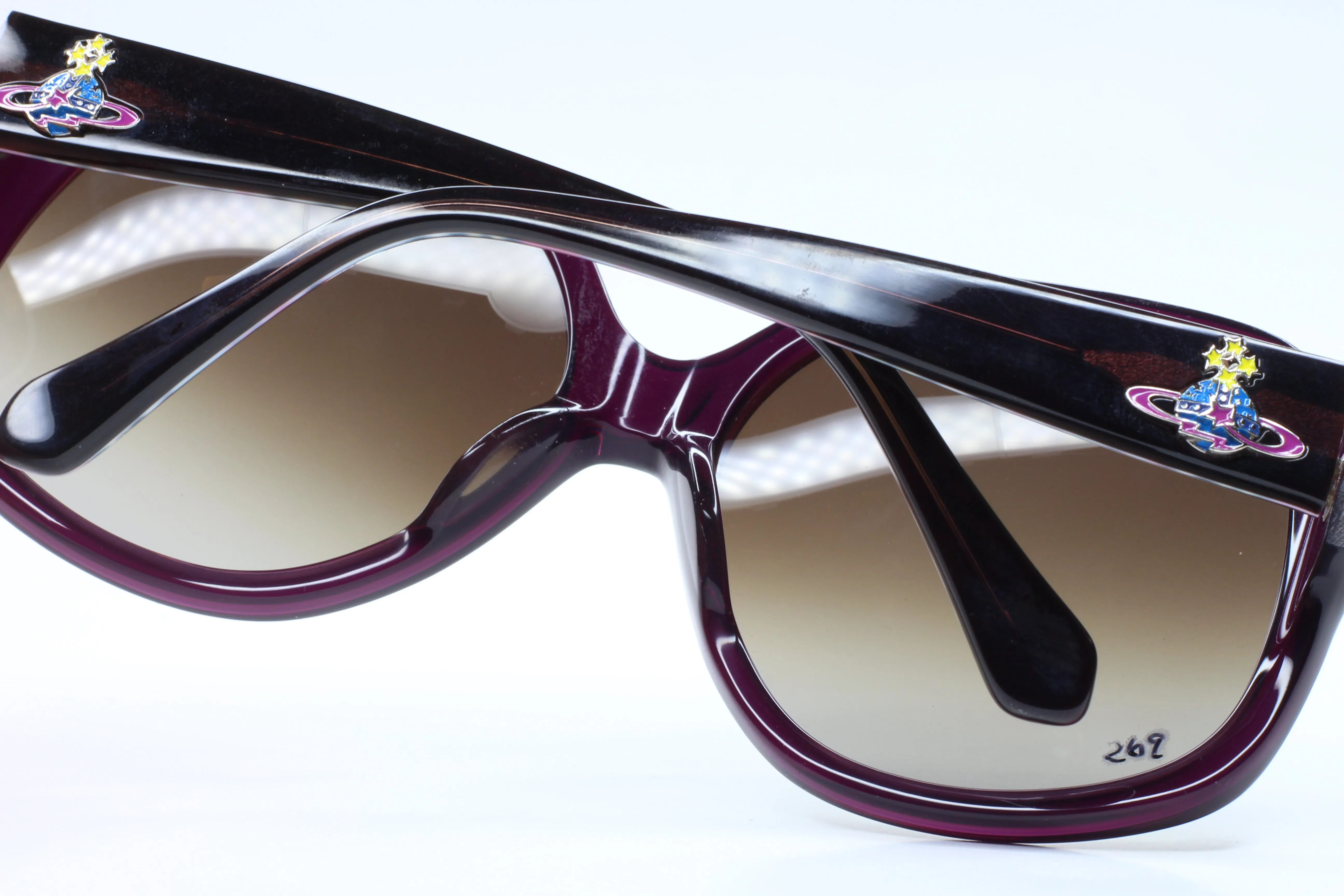 Vivienne Westwood VW74607 Purple Acetate Italy Sunglasses