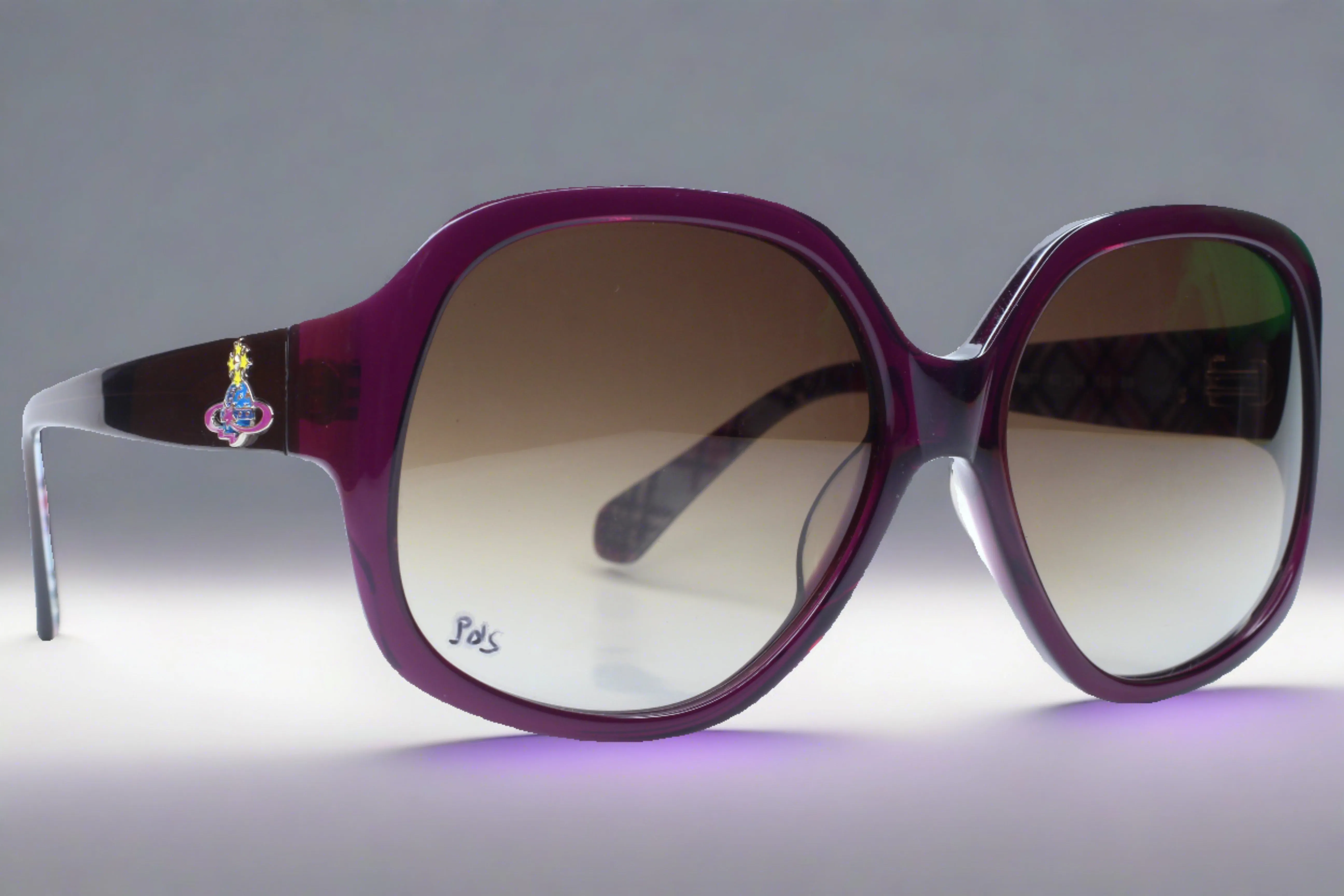 Vivienne Westwood VW74607 Purple Acetate Italy Sunglasses