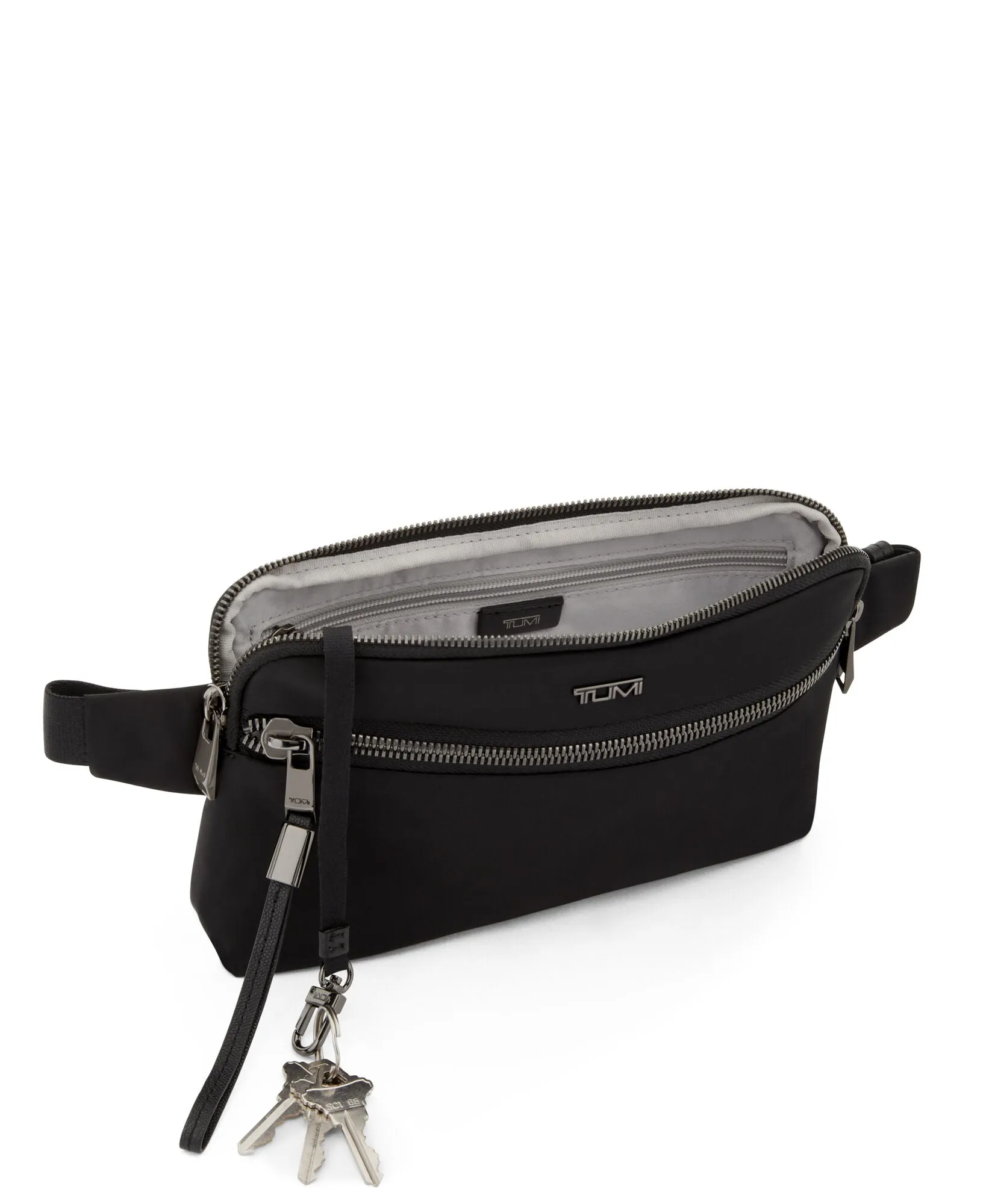 VOYAGEUR Manele Hip Bag - Black/Gunmetal