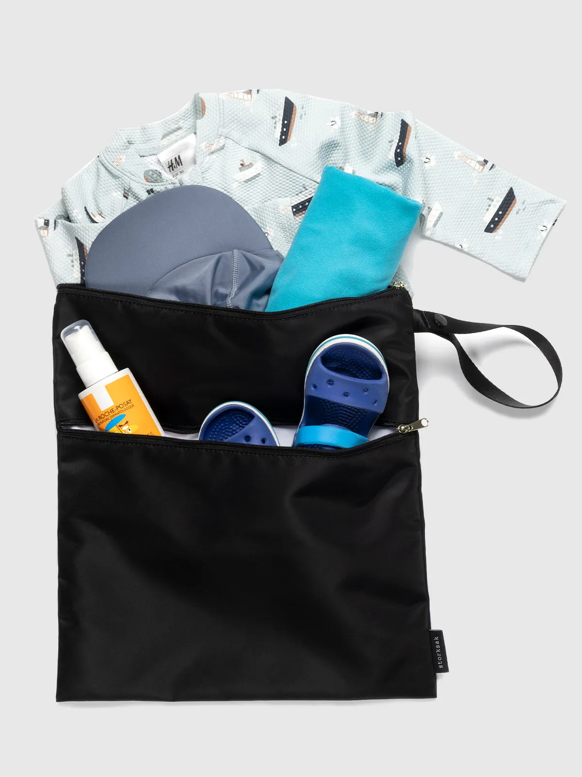 Wet Bag & Change Pouch Set Black