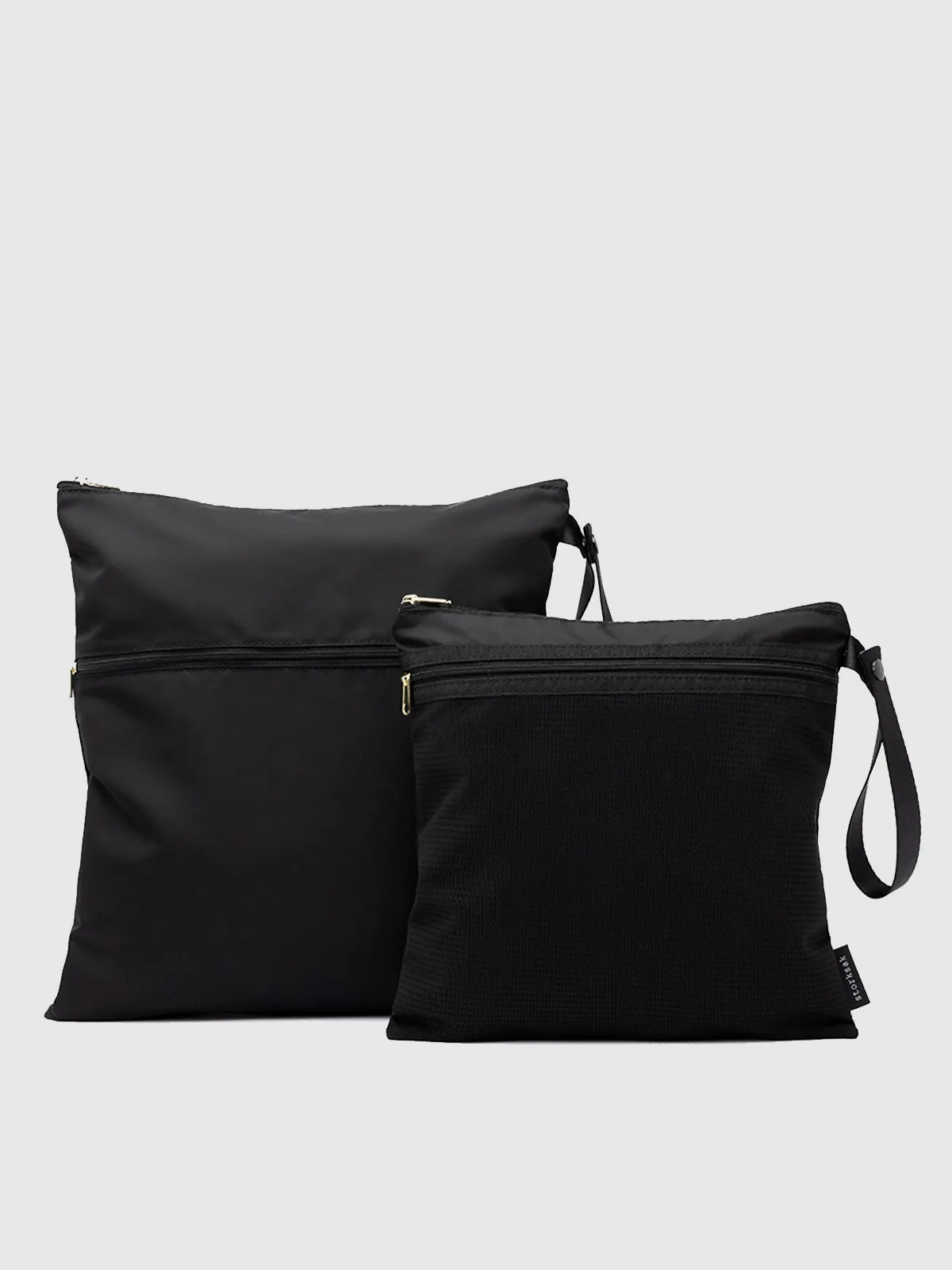 Wet Bag & Change Pouch Set Black