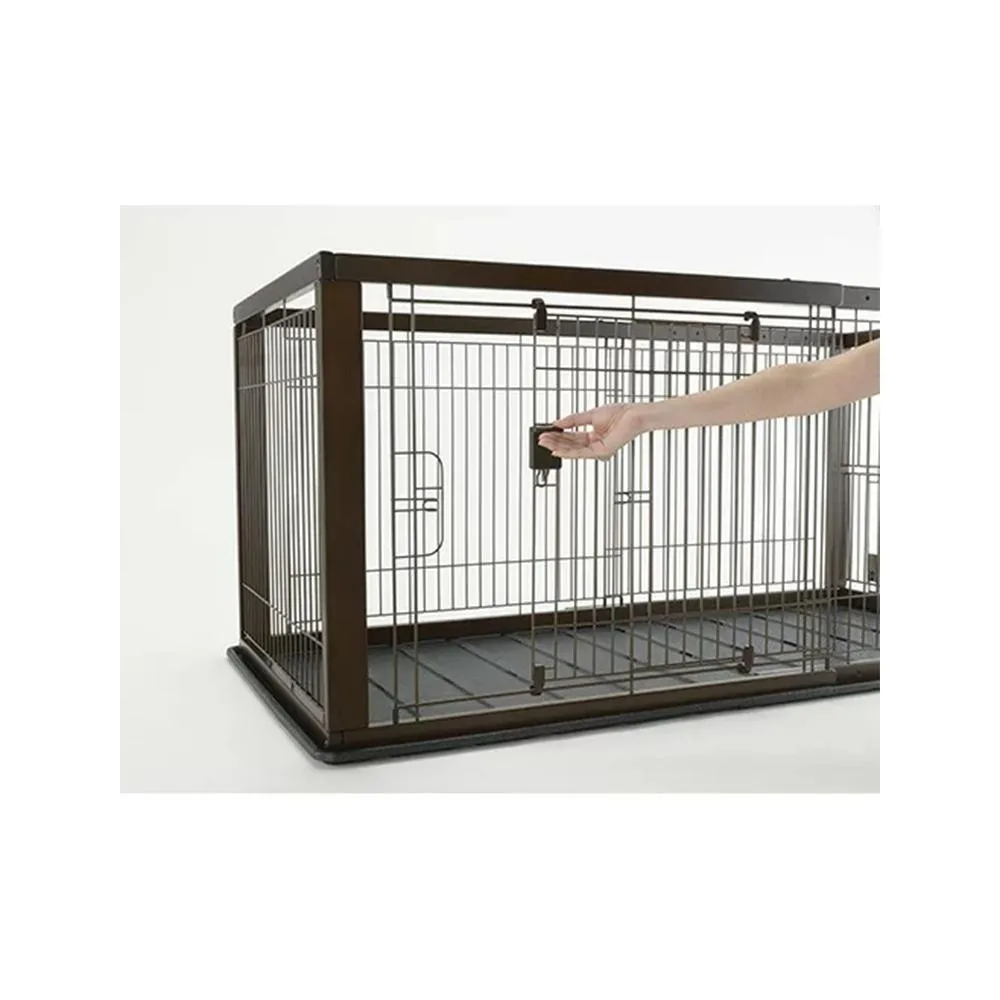 Wooden Expandable Pet Crate