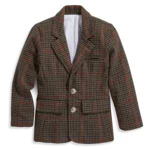 Wool Hilliard Blazer -- Crestwood Check