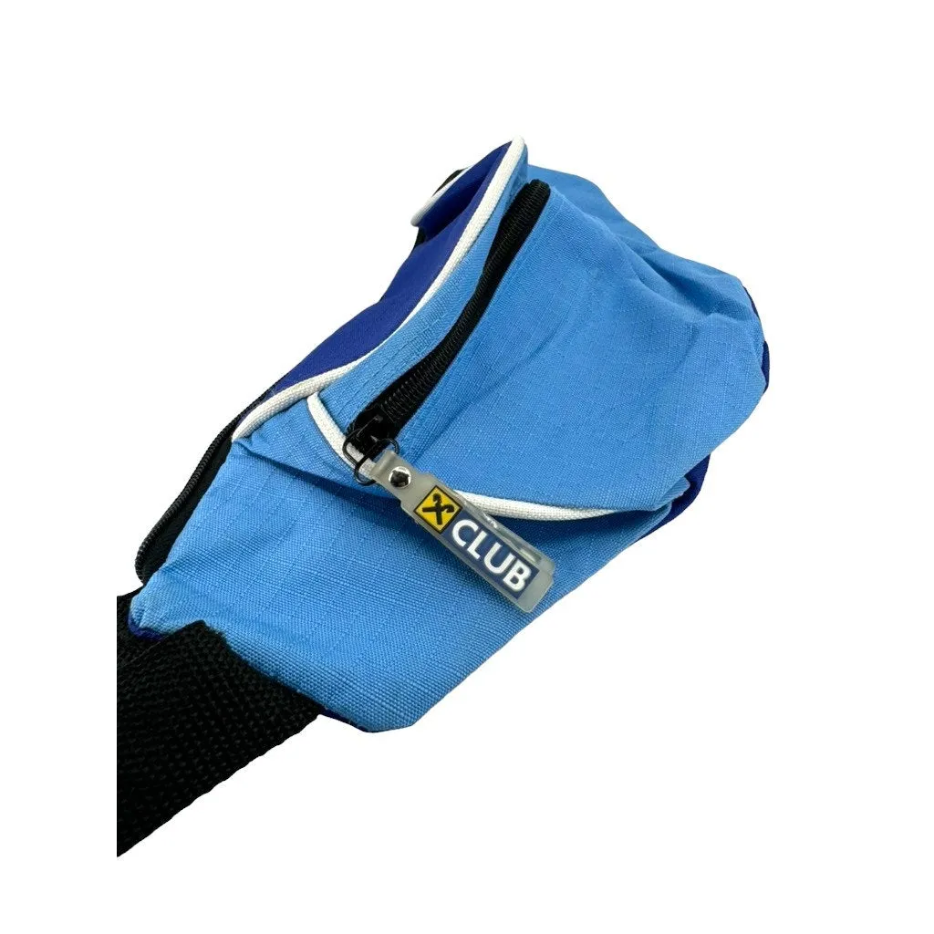 X Club Two-Tone Nylon Running Waist Belt Bag